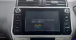Toyota Prado radio displaying the screen for the B9129 Map SD