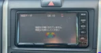 Toyota radio displaying the NSCN-W68 map SD card error screen