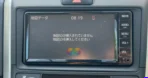 Toyota radio displaying the NSLN-W68 map SD card error screen